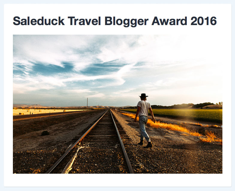 SaleDuck.at Travelblogger Award 2016